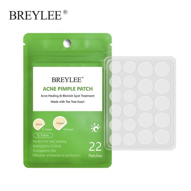BREYLEE Acne Remover Patch Anti Acne Blackhead Pimple Blemish Treatment Sticker Skin Care Mask Facial Tools 22 Patches