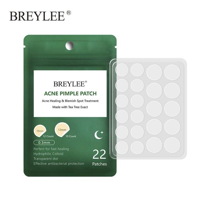 BREYLEE Acne Remover Patch Anti Acne Blackhead Pimple Blemish Treatment Sticker Skin Care Mask Facial Tools 22 Patches