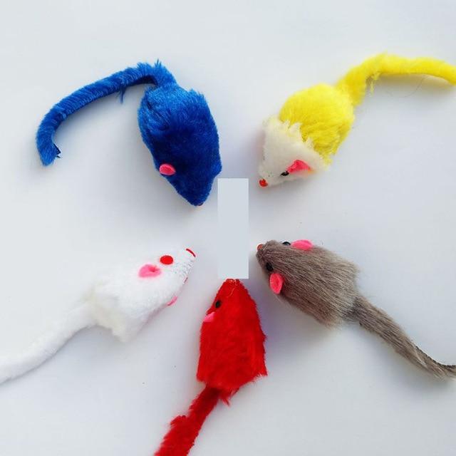 Plastic Colorful Cat Toys Bells Balls Play Kitten Fun Games Pets Interactive Animal Exercise Funny Cat Toy Ball