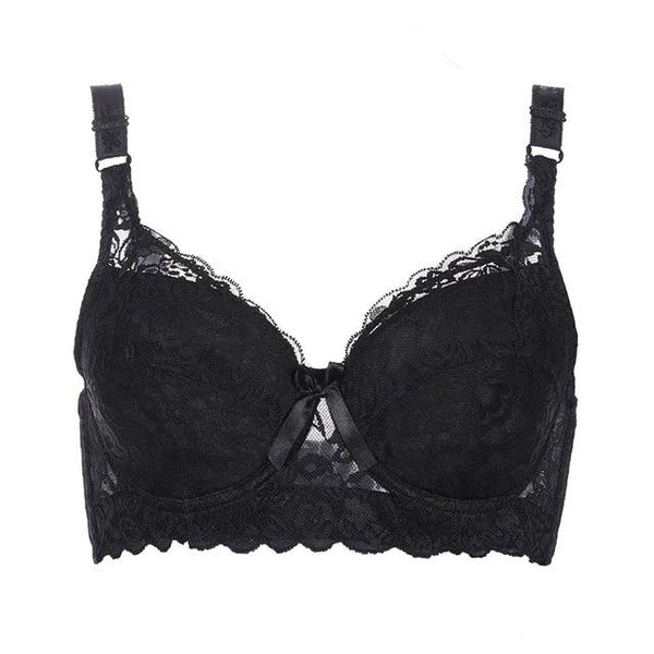 2019 Plus Large Big Size Bralette Lace Bras for Women's Bra Underwear Sexy Lingerie Super Push up Brassiere