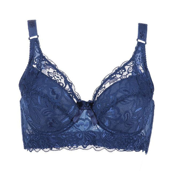 2019 Plus Large Big Size Bralette Lace Bras for Women's Bra Underwear Sexy Lingerie Super Push up Brassiere