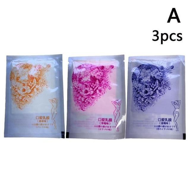 Fruit Super Thin Soft Oral Sex Membrane Vagina Anal oral sex film For Couple Adult Game Erotic Penis Masturbation Sex Product