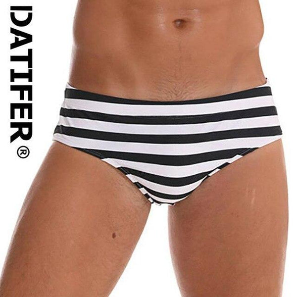 Datifer Men Swimwear Size XXL Sexy Low Boxers Men's Swim Brief Sportive Beachwear Shorts Sunga Man 2019 Swimsuit Bain YK02B