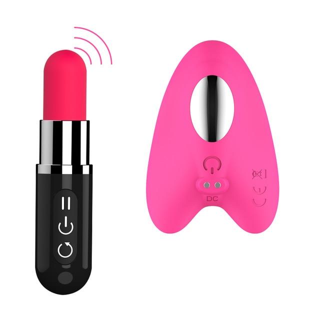 Two Vibrators sex toys for woman Rechargeable Wireless Remote Control Wearable Panties Vibrating egg Vaginal Clitoris Stimulator
