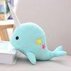 25CM/35cm Narwhal whale binary star doll plush Toy soft animal ocean sea stuffed Toys for Children Christmas Gift kid Brinquedos