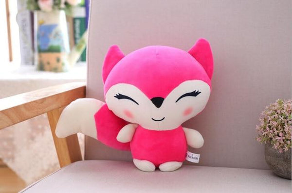 23cm Kawaii Dolls Fox Plush Stuffed Animals Toys for Girls Children Boys Toys Plush Pillow Foxes Stuffed Soft Toy Doll