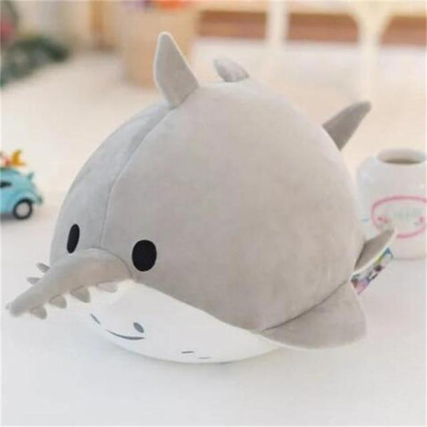 20CM Cute Dolphin Seals Walruses Killer Whales Whale Sharks Plush Toys Ocean Alliance Children Doll Dolls Foam Particles toys