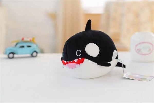 20CM Cute Dolphin Seals Walruses Killer Whales Whale Sharks Plush Toys Ocean Alliance Children Doll Dolls Foam Particles toys