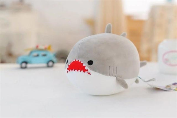 20CM Cute Dolphin Seals Walruses Killer Whales Whale Sharks Plush Toys Ocean Alliance Children Doll Dolls Foam Particles toys