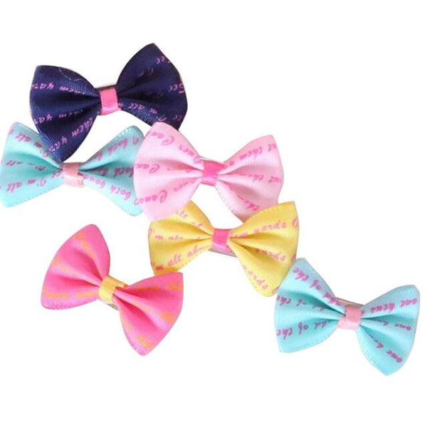 Hoomall Pet Print Small Hair Clip Teddy Pet Dog Hairpin Dog Accessories Mascotas Accesorios Para Perros