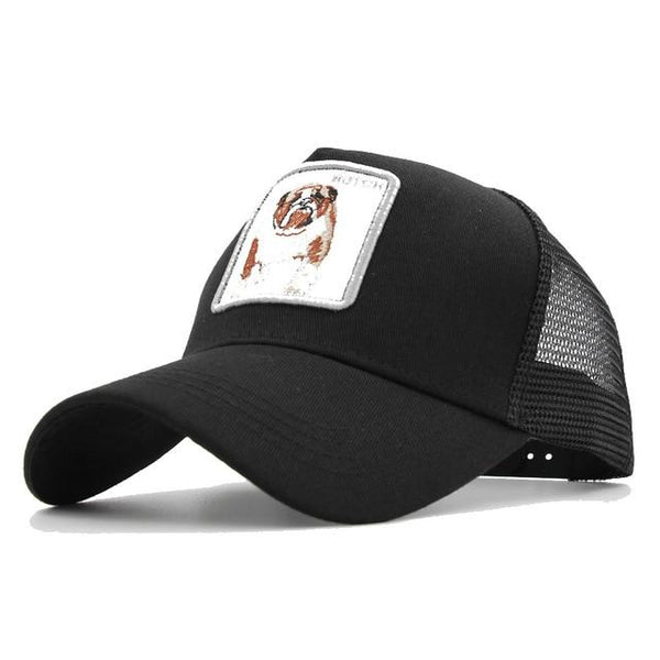 Animals Embroidery Duffy Duck Baseball Caps Men Women Snapback Hip Hop Hat Summer Breathable Mesh Gorras Unisex Streetwear Bone