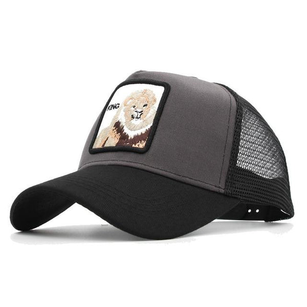 Animals Embroidery Duffy Duck Baseball Caps Men Women Snapback Hip Hop Hat Summer Breathable Mesh Gorras Unisex Streetwear Bone