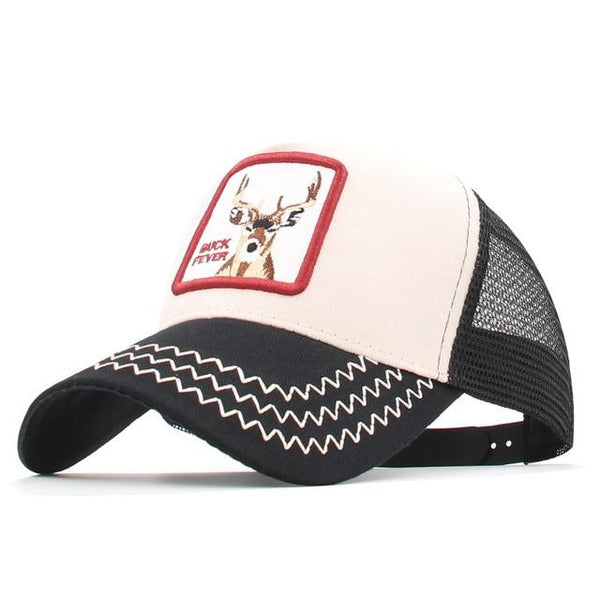 Animals Embroidery Duffy Duck Baseball Caps Men Women Snapback Hip Hop Hat Summer Breathable Mesh Gorras Unisex Streetwear Bone