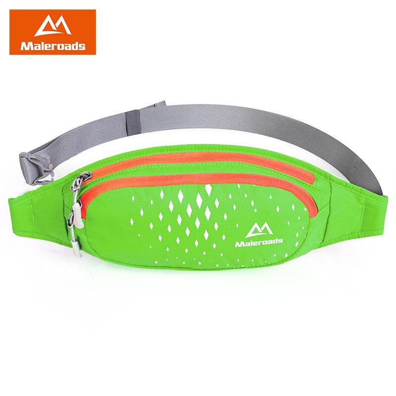 Maleroads Sport Running Belt Waist Bags Waterproof Gym Fanny Pack Mini Money Cell Phone Pouch Fitness Accessories For Men Women