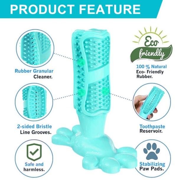 Dog Toothbrush Stick Dental Care Brush Pet Chew Toy Interactive Training Toy Dogs Pets Oral Care Dog Brushing Stick