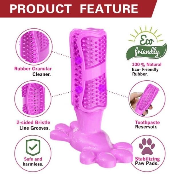 Dog Toothbrush Stick Dental Care Brush Pet Chew Toy Interactive Training Toy Dogs Pets Oral Care Dog Brushing Stick