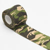 5 x 4.5CM Camouflage Camo Elastoplast Adhesive Bandage Wrap Stretch Self Adherent Tape Wrist Ankle Slices Tattoo Grip Accessory