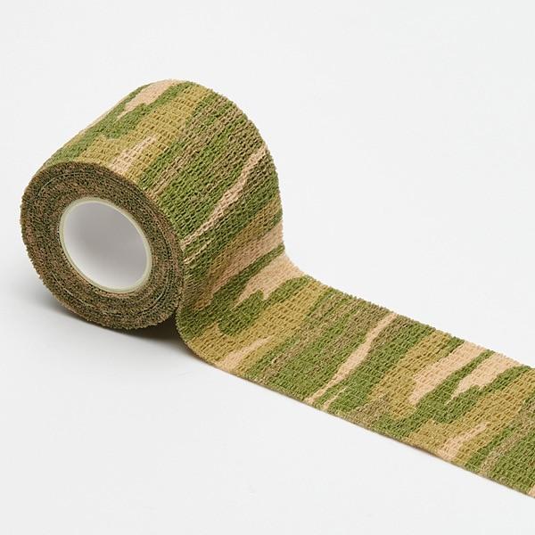 5 x 4.5CM Camouflage Camo Elastoplast Adhesive Bandage Wrap Stretch Self Adherent Tape Wrist Ankle Slices Tattoo Grip Accessory