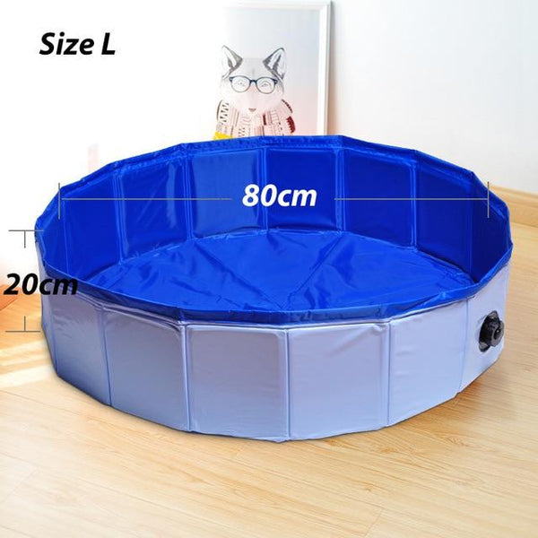 Infant Shining Pet Dog Bath Foldable Bathtub Large Dog Summer Swimming Pool Bathtub Bath Bucket Tub Pet Accessories for Cat Dog