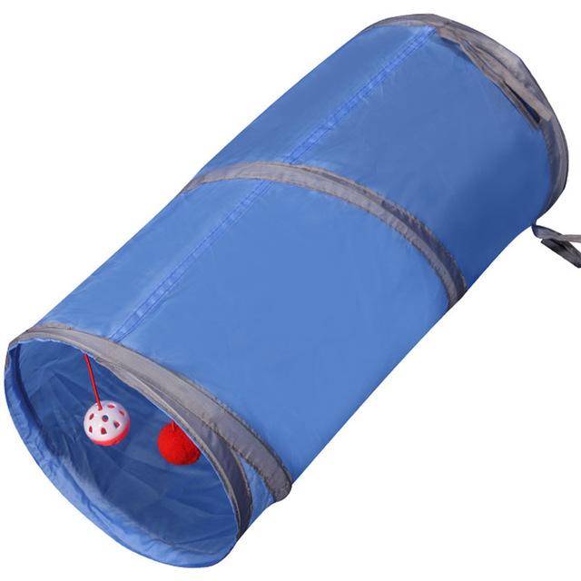 Pet Tunnel Cat Play Tunnel Foldable Cat Tunnel Kitten Toy Bulk Toys Rabbit Tunnel Cat Cave CRYXL44