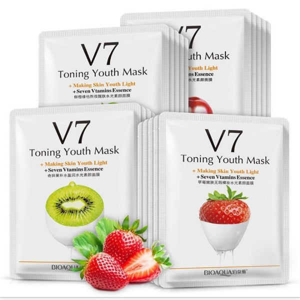 1PCS mask Face Skin Care Water supply/moisturizing/oil control/shrinkage and tightening of pore Fruit/babyAnimal mask for face