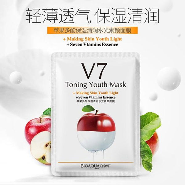 1PCS mask Face Skin Care Water supply/moisturizing/oil control/shrinkage and tightening of pore Fruit/babyAnimal mask for face