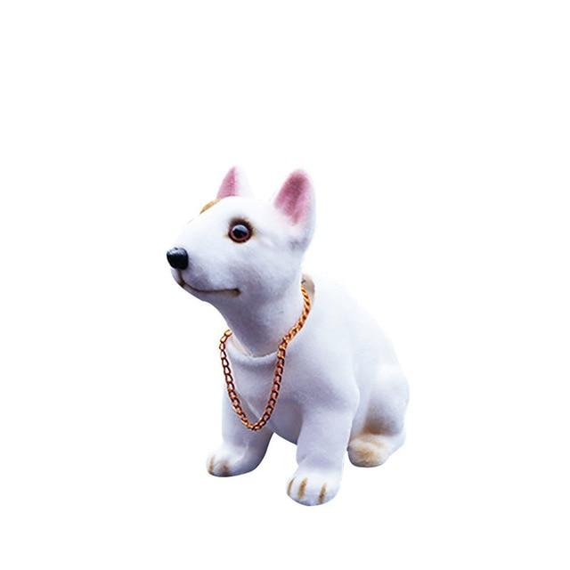 kongyide Car Ornaments Cute Creative Car Doll Shaking Head Dog Ornaments Car Interior Decorations  mar13