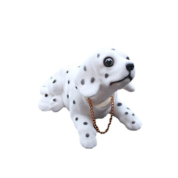kongyide Car Ornaments Cute Creative Car Doll Shaking Head Dog Ornaments Car Interior Decorations  mar13