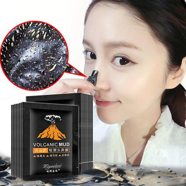 1 Pcs Bamboo Charcoal Blackhead Remove Facial Masks Deep Cleansing Purifying Peel Off Black Nud Facail Face Masks MRX