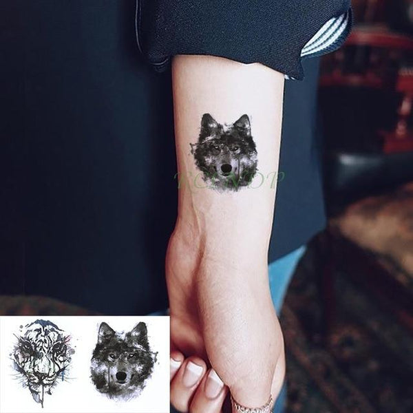 Waterproof Temporary Tattoo sticker Biological hazard  Biohazard danger tatto flash tatoo fake tattoos for men women