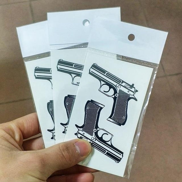Waterproof Temporary Tattoo sticker Biological hazard  Biohazard danger tatto flash tatoo fake tattoos for men women