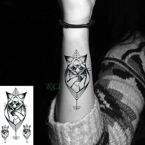 Waterproof Temporary Tattoo sticker Biological hazard  Biohazard danger tatto flash tatoo fake tattoos for men women