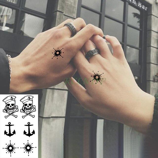 Waterproof Temporary Tattoo sticker Biological hazard  Biohazard danger tatto flash tatoo fake tattoos for men women
