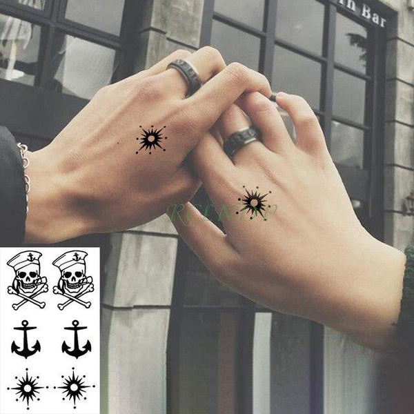 Waterproof Temporary Tattoo sticker Biological hazard  Biohazard danger tatto flash tatoo fake tattoos for men women