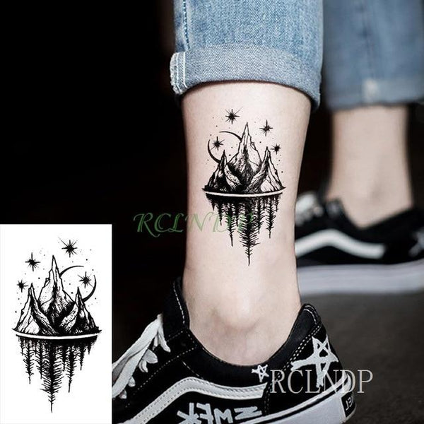 Waterproof Temporary Tattoo sticker Biological hazard  Biohazard danger tatto flash tatoo fake tattoos for men women