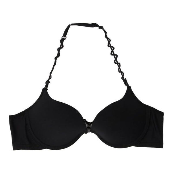 Convertible Halter Straps Padded Bra Brassieres Sexy Women Front Closure Push Up Bras