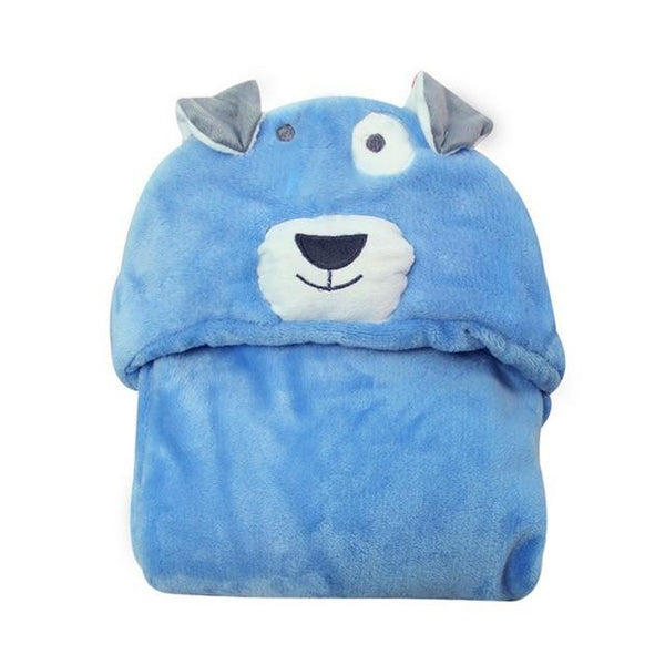 Lovely fleece baby bath towel cute animal shape kid hooded baby towel bathrobe cloak baby receiving blanket neonatal hold to be