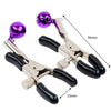 2Pcs Double Bells Nipple Clamps Flirting Teasing Breast Clips Fetish Bondage SM Games Erotic Toys For Adults Women Sex Products