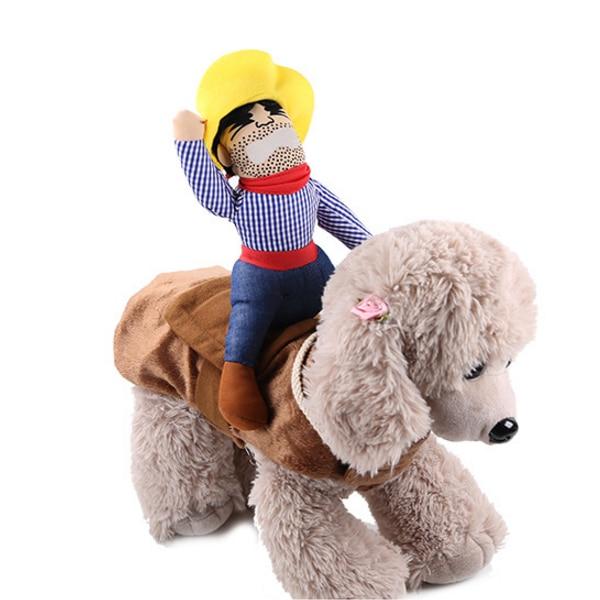 Dog clothes cat pet supplies pet riding equipment dress Halloween funny small medium dog leotard coat clothes role play