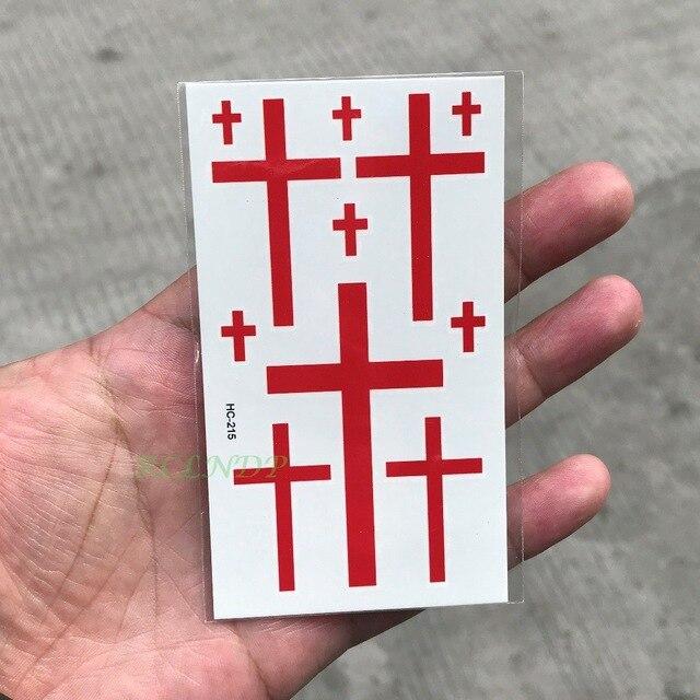 Waterproof Temporary Tattoo Sticker small cross sun and moon on finger ear tatto flash tatoo fake tattoos for girl women men
