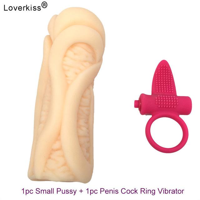 Silicone 16 Year Girl's Vagina Model Vagina Real Pussy Male Masturbator Sucking Masturbation,Ball Cook Penis Vibrator for Man