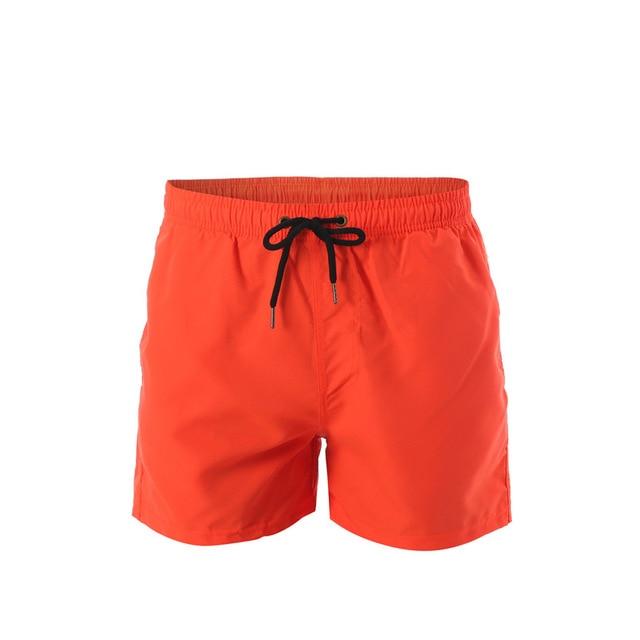 Summer Swimming Shorts For Men Swimwear Man Swimsuit Bathing Wear Surf Boxer Brie 2019 Brand men's beach shorts Swim Trunks