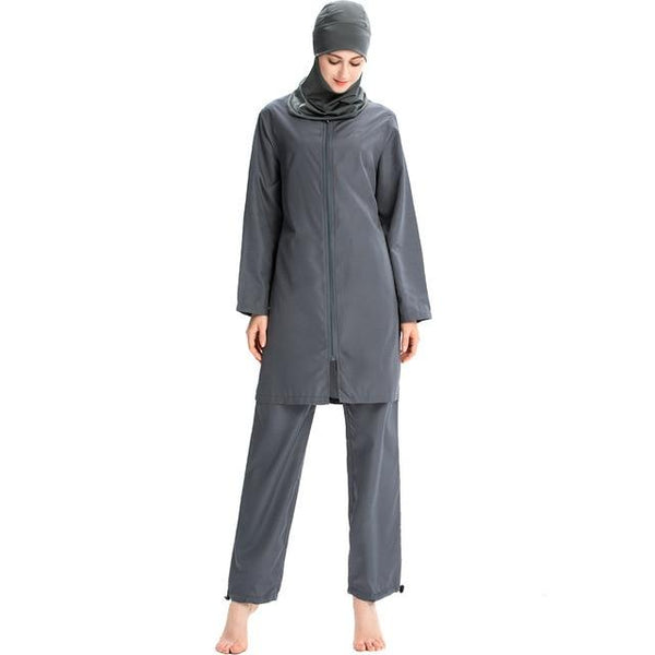 YONGSEN 2019 new Women Muslimah Islamic Swimsuit Sport Clothing Plus Size Burkinis Printed Floral Modest Muslim Swimwear Hijab