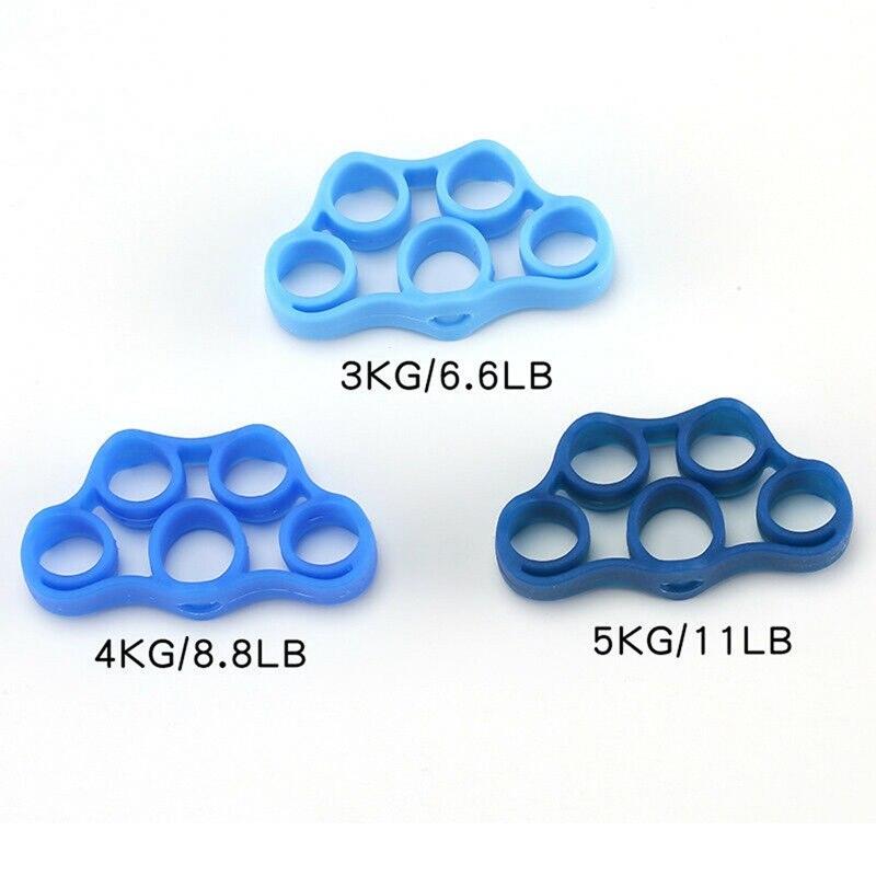 Sport Finger Fitness equipment accessories Band Wrist Silicone Stretcher Expander Exercise Tool