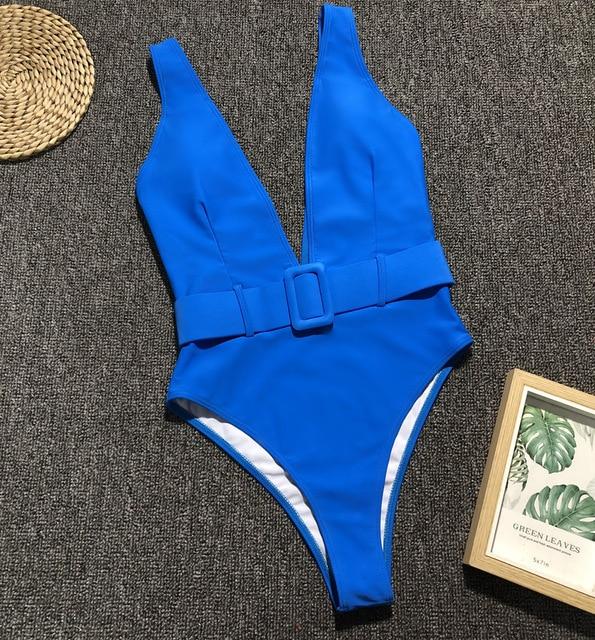 Swimsuit 2019 Push Up Bikini Sexy Mulheres 7 Colors One Piece Beachwear Swimwear Swimsuit Mulher Monokini