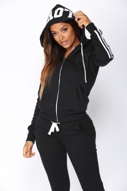 Women's Hot Sale Hoodies Set Long Sleeved Sweater Trousers Sportswear Tracksuit Sports Anzug Herrn Casual Streetwear Fashion Set