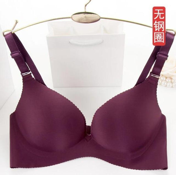 seamless one piece lingerie comfortable push up bra new fashion sexy women underwear brassiere Gather modis bralette