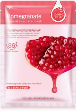 HanChan Aloe and V7 Fruits All kinds of Skin Care Plant Facial Mask Moisturizing Oil Control Blackhead Remover Wrapped Face Mask