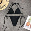 Aartiee Neon bikini 2019 Push up Sexy Brazilian bikini set triangle bathers woman swimwear Micro swimsuit female string biquini