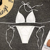 Aartiee Neon bikini 2019 Push up Sexy Brazilian bikini set triangle bathers woman swimwear Micro swimsuit female string biquini